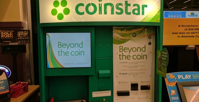スーパーマーケットでビットコイン購入可能に。CoinstarとCoinmeが自販機設置