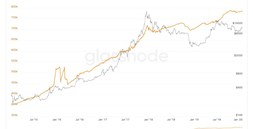 個人トレーダーが増加か──1ビットコイン以上保有のアドレスは着実に増加