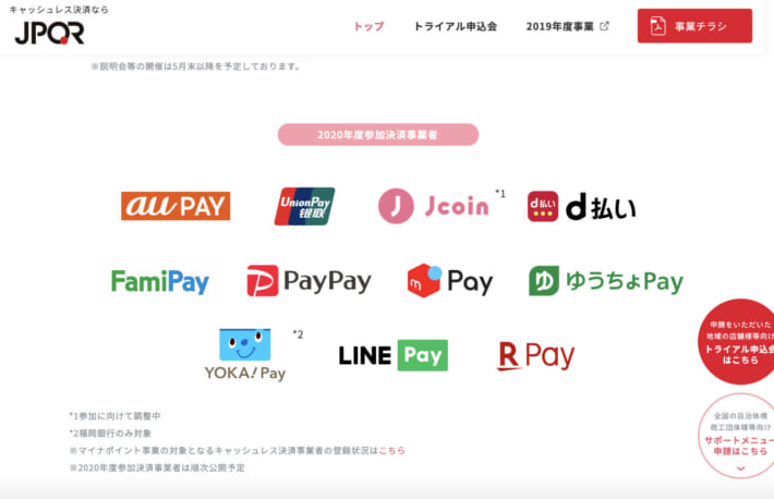 店舗提示型QRコード決済事業者が公表──d払い、PayPay、楽天ペイなど11社　コード統一規格JPQRは進むか