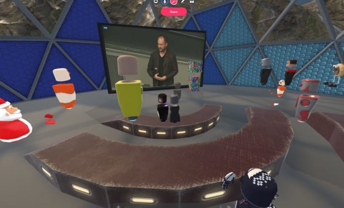 VRでビットコインイベントに参加、それでも体調を崩した