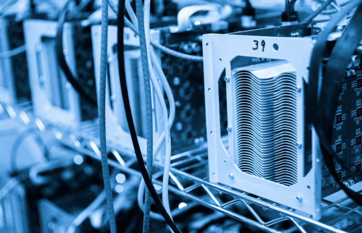 ビットコインのマイニング難易度が9%下落、1月以来の水準に