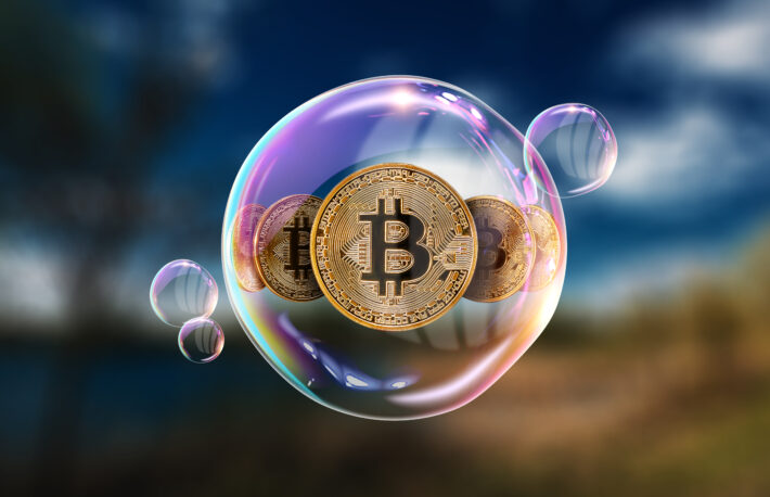 ビットコインとテスラ株は最大の“バブル”、投資家の半数が回答:ドイツ銀調査