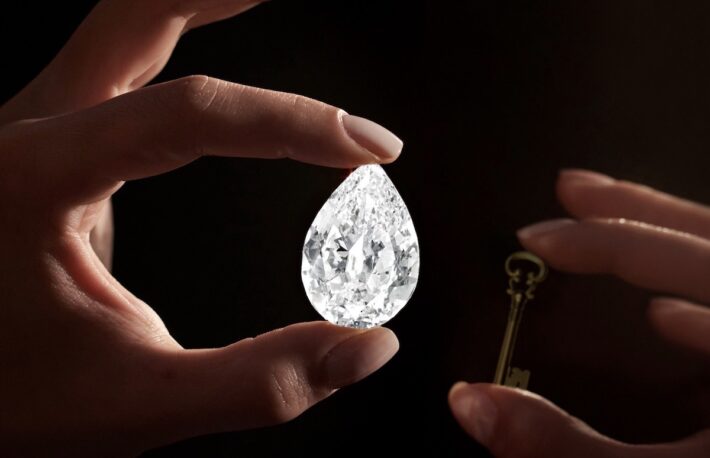 100カラットのダイヤモンド、サザビーズがBTCとETH決済をOK──落札価格は16億円超か