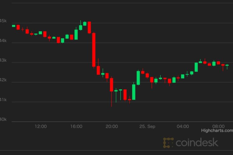 ビットコイン、一時4万1000ドルまで下落──中国、暗号資産を全面禁止【市場動向】