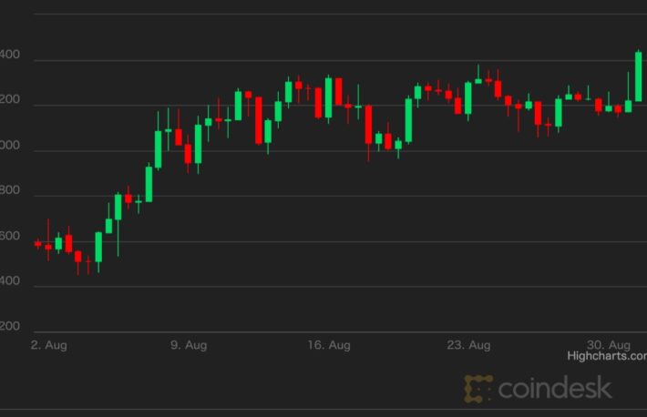 イーサリアム、8月は約30%上昇──アナリストは強気維持