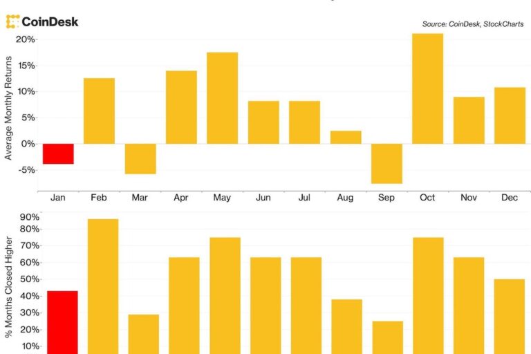【US市場】ビットコイン、1月は限定的な動きか