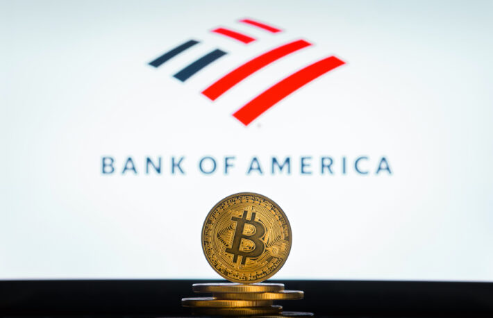 ビットコイン、インフレヘッジよりもリスク資産として取引:バンカメ
