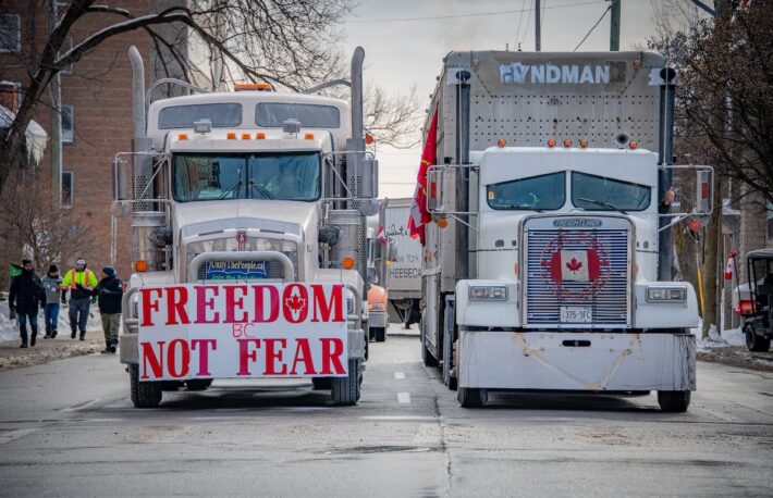 カナダ、34ウォレットの取引停止を要請──トラック運転手のデモ活動で