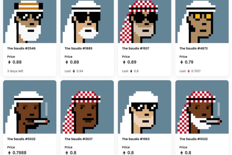 The Saudis、週末に10.5億円のヒットNFTに