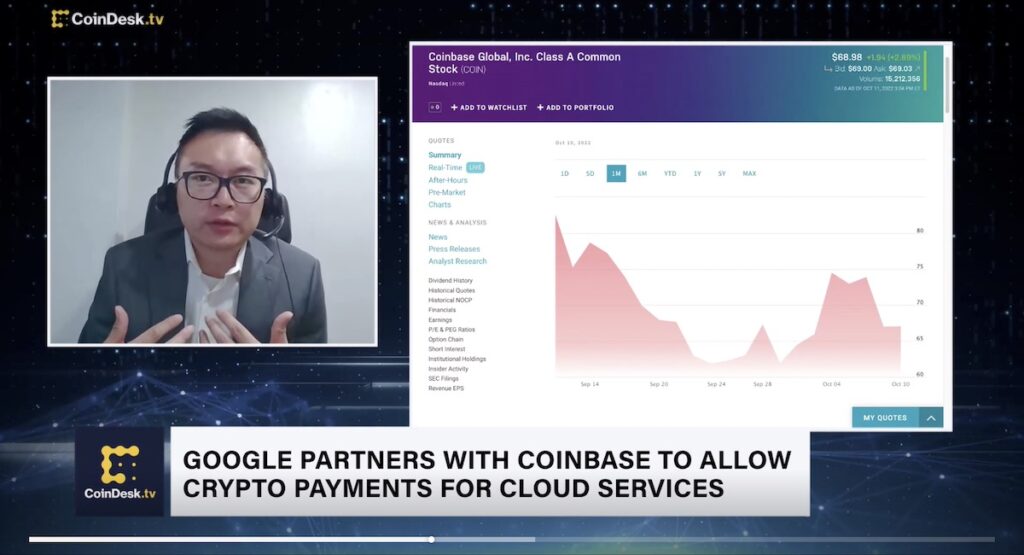 GoogleとCoinbaseの提携は暗号資産業界の「バリデーション」：米投資銀行