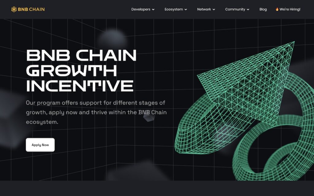 BNB Chain、1000万ドルのグロース支援プログラム