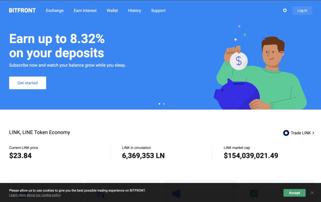 LINE、米暗号資産取引所BITFRONTを閉鎖
