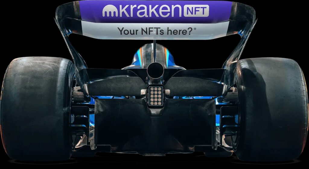 クラーケン、F1のウィリアムズとスポンサー契約