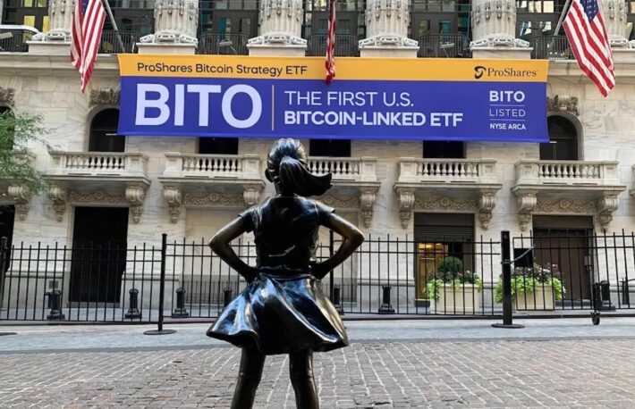ビットコイン先物ETFは現物価格とほぼ一致、ロールコストの懸念は杞憂:プロシェアーズ