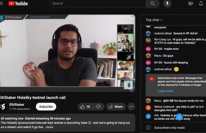 イーサリアム、テストネット「Holesky」立ち上げに成功──1回目は珍しく失敗