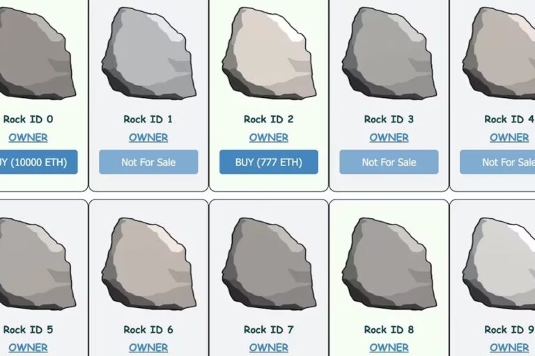 NFTコレクション「EtherRocks」がサザビーズに登場──最も得するのは誰か