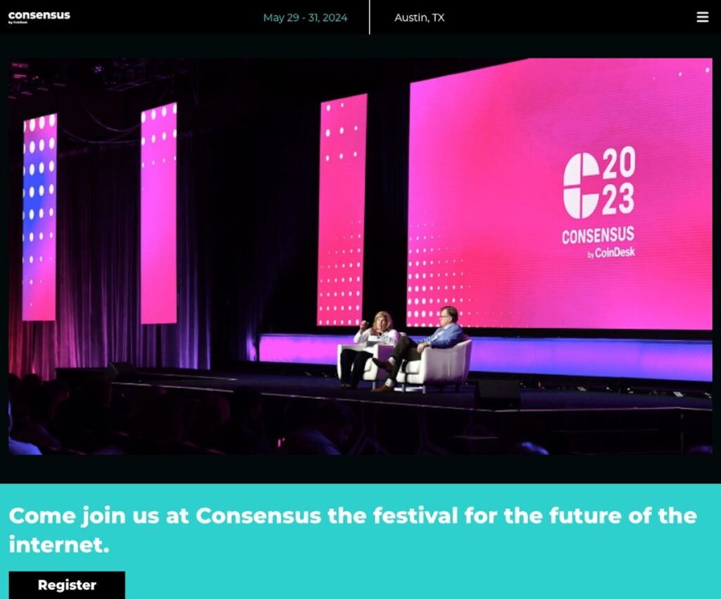 「Consensus 2024」、5月29日〜30日開催──10回目となる記念開催の特別ディスカウントコード提供