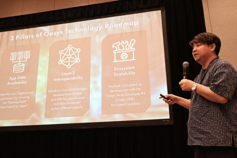 ゲームはブロックチェーンによるイノベーションを必要としている──ゲーム特化型ブロックチェーンのOasys、アイデアと次期ロードマップを発表【Consensus 2024】