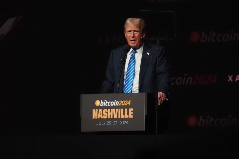 トランプ氏の暗号資産新事業、「高利回り」投資へのアクセスを提供するとウェブサイトで発表