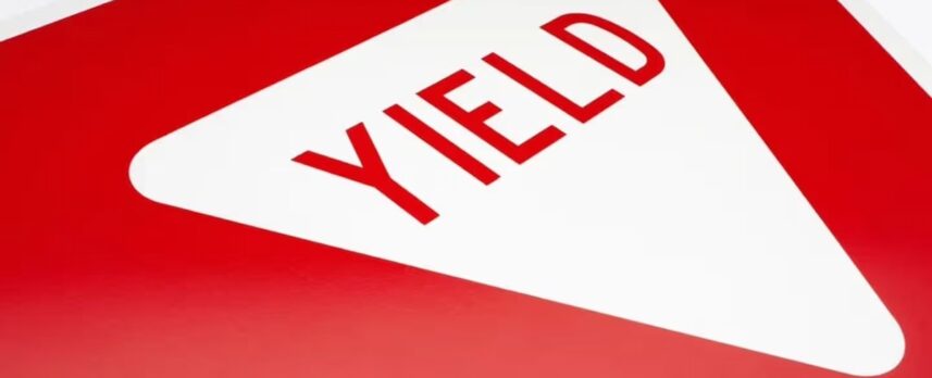 Yield sign (Shutterstock)