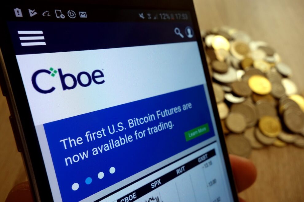 Cboe、新たなFTSEビットコイン指数先物を提供へ
