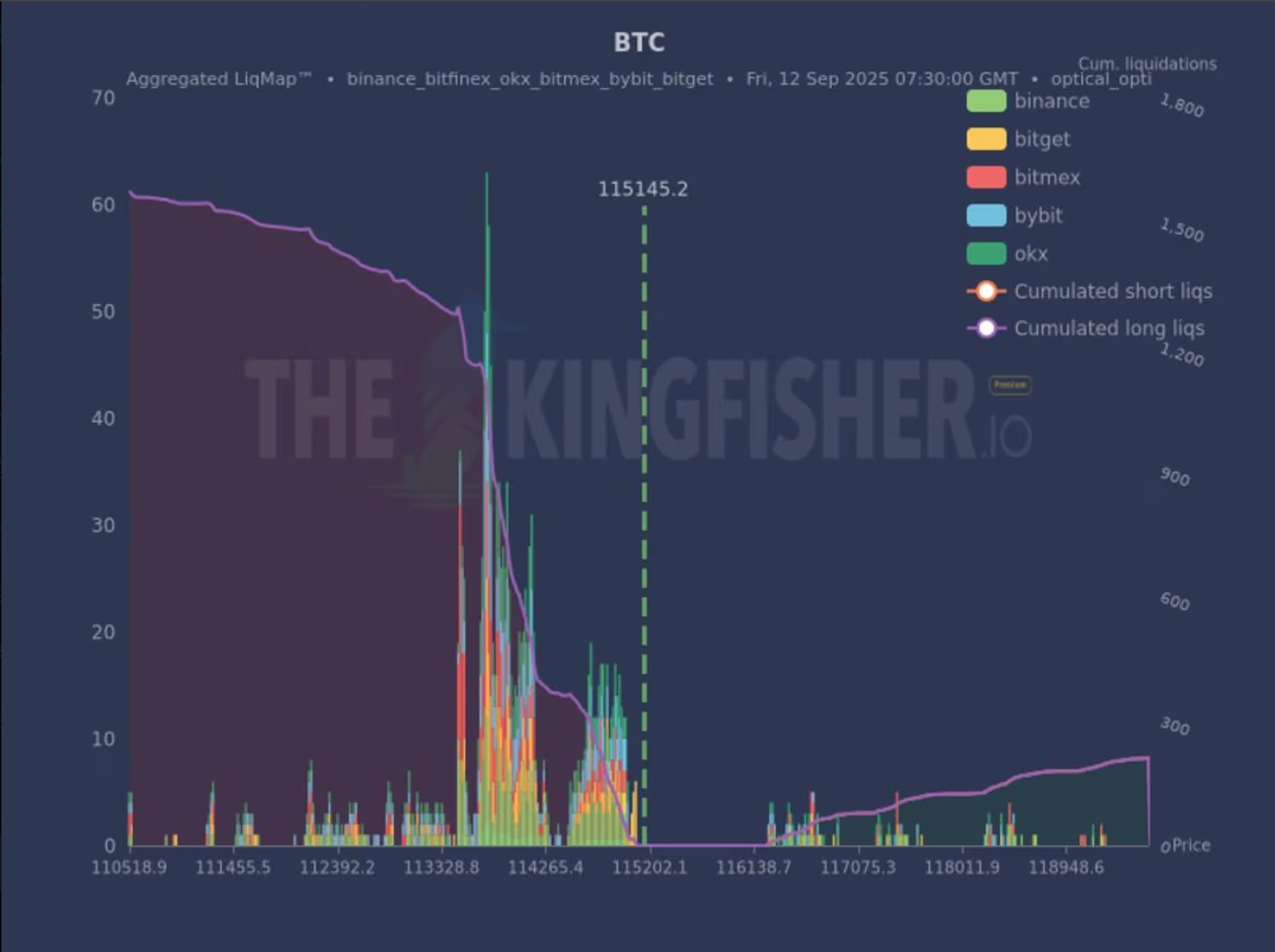 9桁のビットコイン強気ポジションが積み上がる──清算リスクが